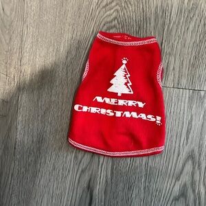 Dog Christmas tank top